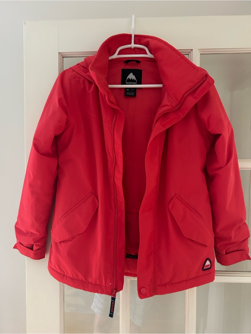 Burton Kids Red Insulated Puffer Coat